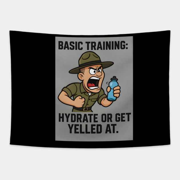 Basic training-Hydrate Tapestry by Emmanuel's Store 4