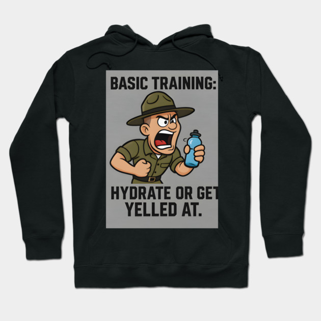 Basic training-Hydrate Hoodie by Emmanuel's Store 4
