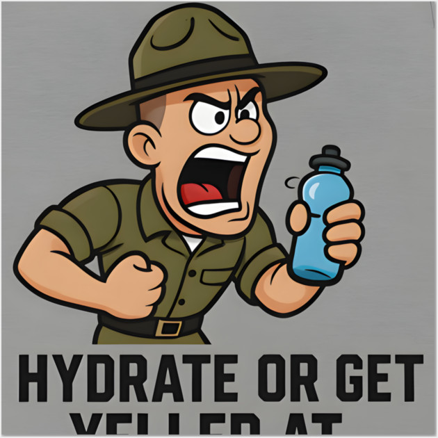 Basic training-Hydrate Wall Art by Emmanuel's Store 4