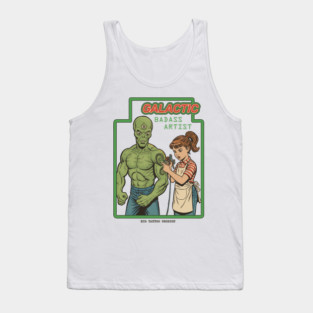 Galactic Badass Tattoo Artist Tank Top