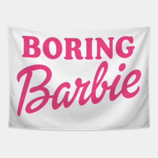 Boring Barbie Tapestry