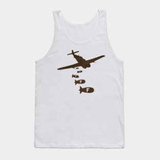 Droppin' -F-Bombs Vintage Tank Top