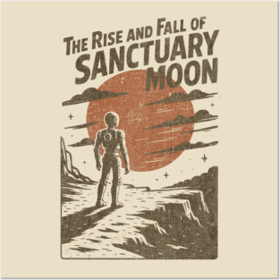 The Rise and Fall of Sanctuary Moon Retro Style Posters and Art