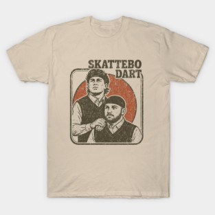 Cam Skattebo & Jaxson Dart New York G Step Brothers Retro Style T-Shirt