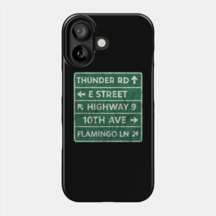Street Sign Design Phone Case