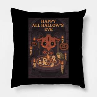 Happy All Hallows Eve Pillow