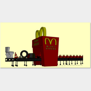 McShit Express Posters and Art