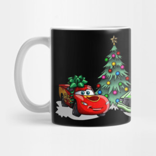 Cars Movie Christmas Tree – Holiday Pixar Tee Mug