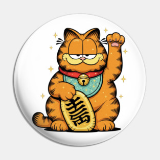 Garfield - Maneki Neko Pin