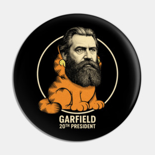 Garfield, James Pin