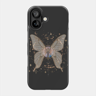 Fairy Grunge Aesthetic Butterfly Lunar Moth Celestial Fairycore Phone Case