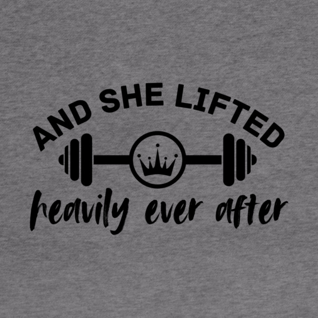 She Lifted Heavily Gym Girl by The WYLD Tribe