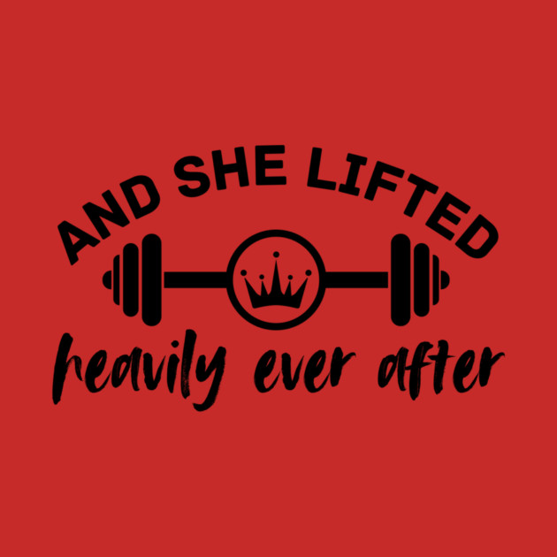 She Lifted Heavily Gym Girl by The WYLD Tribe