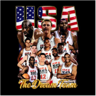 The Dream Team USA 1992 Posters and Art
