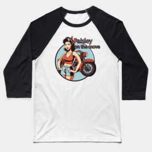 Paisley on the Move Baseball T-Shirt