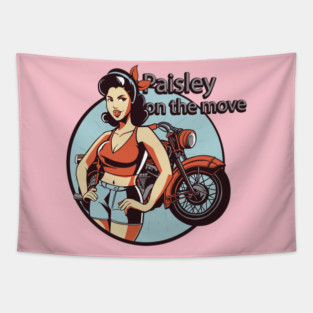 Paisley on the Move Tapestry