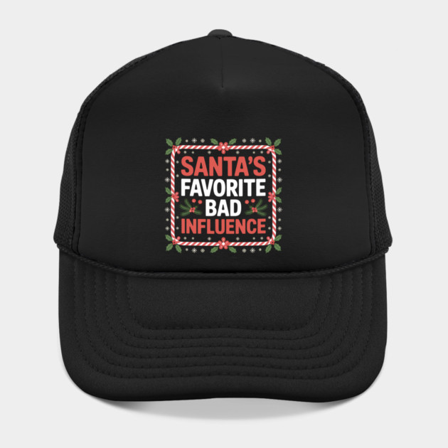 Santa's Favorite Bad Influence Funny Christmas by Emmanuel's Store 4