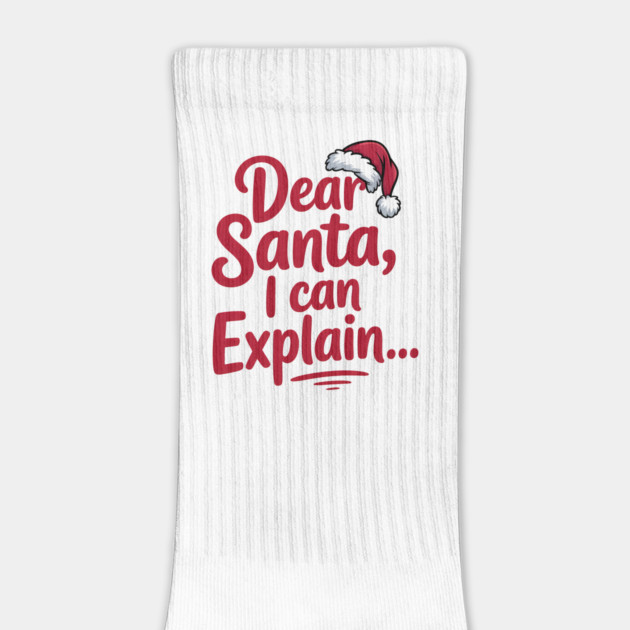 Dear Santa I Can Explain Funny Christmas by Emmanuel's Store 4