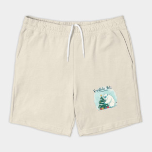 Frostbite Yeti – Cute Winter Yeti Hugging a Christmas Tree | Funny Holiday Mood Christmas Design 2025 Shorts