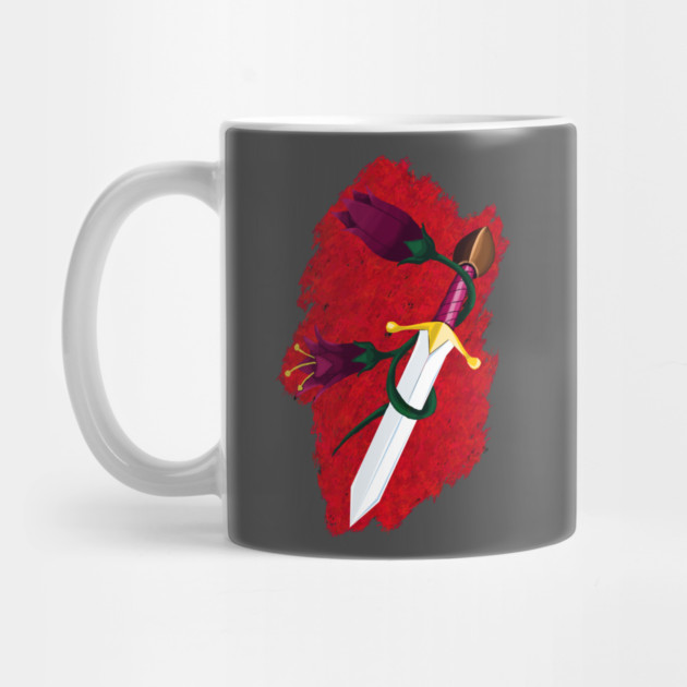 DAGGER AND FLOWERS by droidmonkey