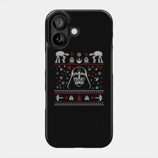 Star wars christmas pattern Phone Case
