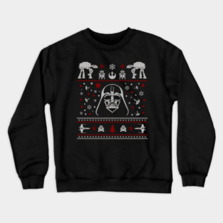 Star wars christmas pattern Crewneck Sweatshirt