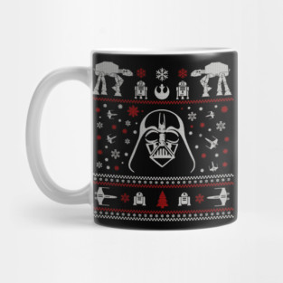 Star wars christmas pattern Mug