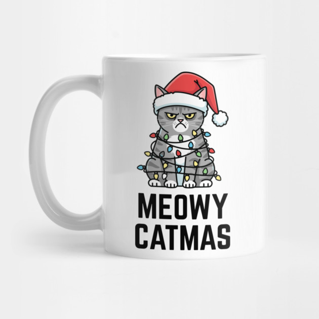 Christmas-Cat by Creatifly Graphic Tees