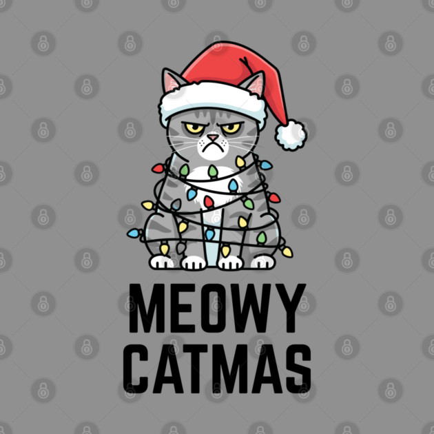 Christmas-Cat by Creatifly Graphic Tees