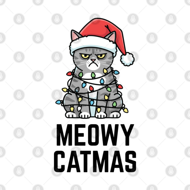 Christmas-Cat by Creatifly Graphic Tees