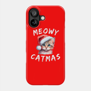 Christmas-Cat Phone Case