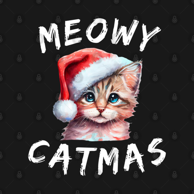 Christmas-Cat by Creatifly Graphic Tees
