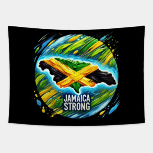 Jamaica Strong Hurricane Melissa Recovery Tapestry