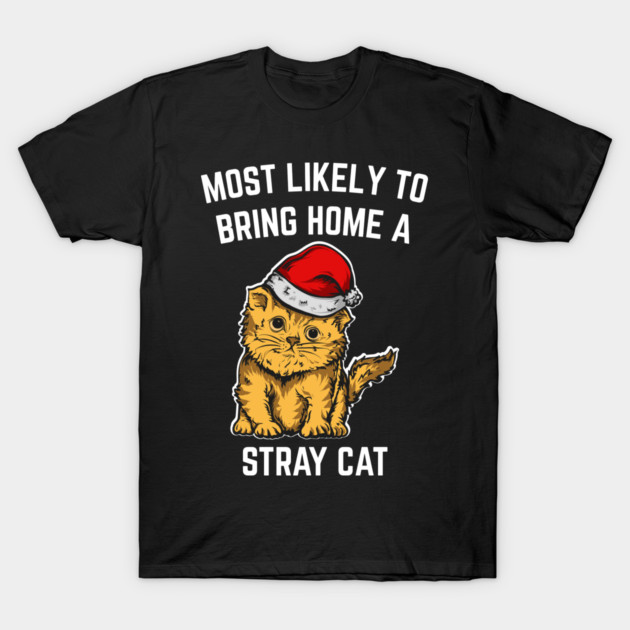 Christmas-Cat T-Shirt by Creatifly Graphic Tees