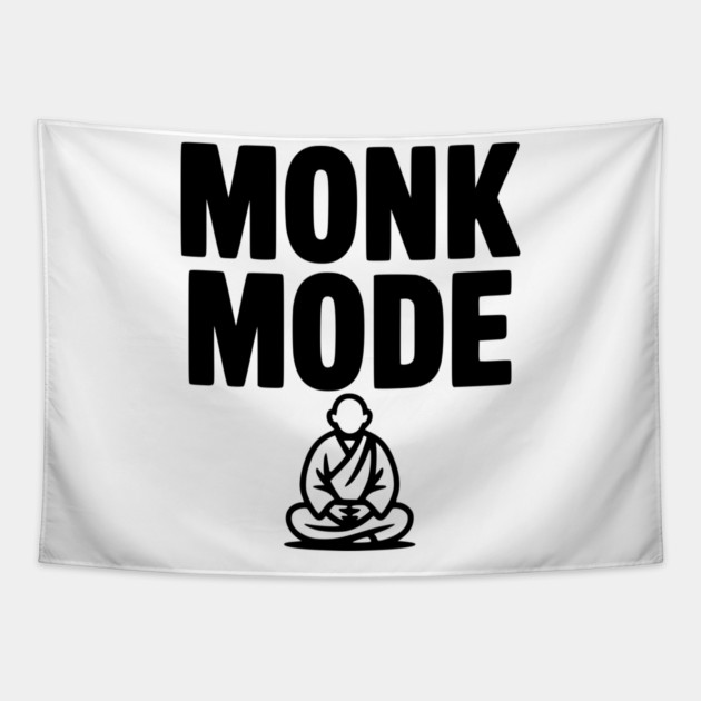 Monk Mode Tapestry by Frank Ring