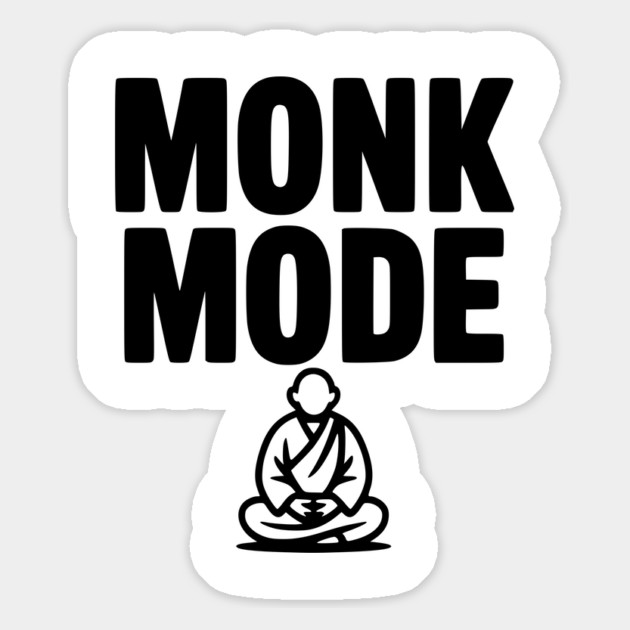Monk Mode Magnet by Frank Ring