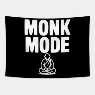 Monk Mode Tapestry