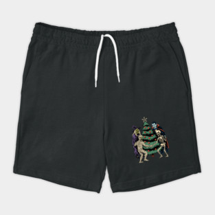 Monsters Christmas Shorts
