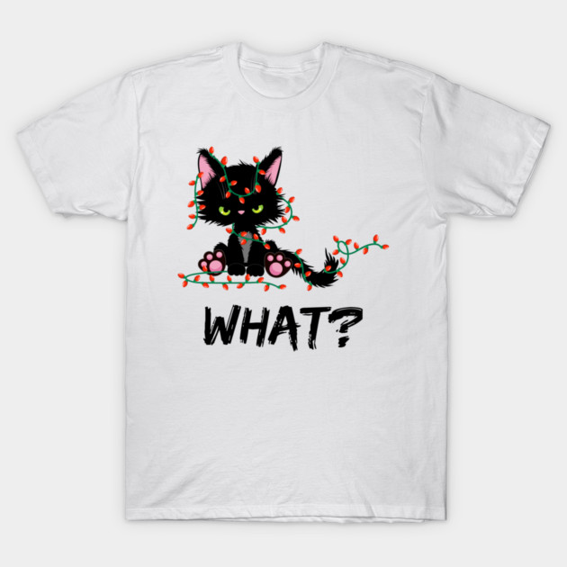 Christmas-Cat T-Shirt by Creatifly Graphic Tees