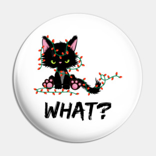 Christmas-Cat Pin