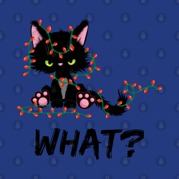 Christmas-Cat by Creatifly Graphic Tees