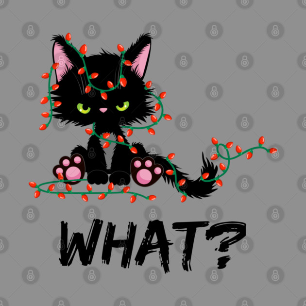 Christmas-Cat by Creatifly Graphic Tees