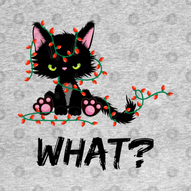 Christmas-Cat by Creatifly Graphic Tees