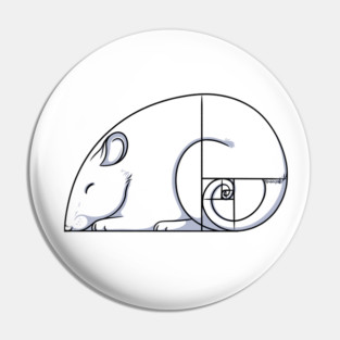 Golden Ratio Pin
