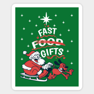 Christmas Fast Gifts Magnet