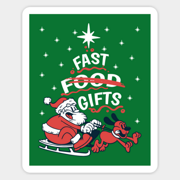 Christmas Fast Gifts Magnet by Megadorim