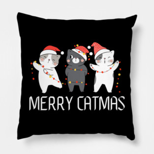 Christmas-Cat Pillow