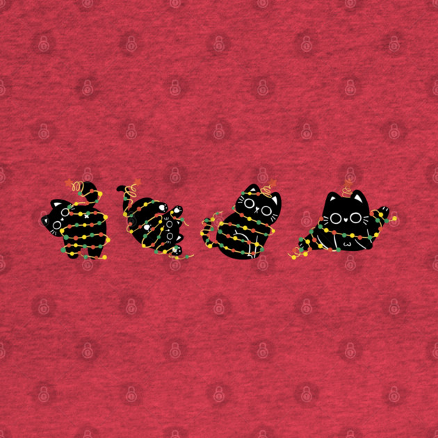 Christmas-Cat by Creatifly Graphic Tees