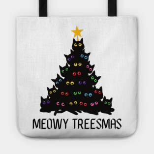 Christmas-Cat Tote