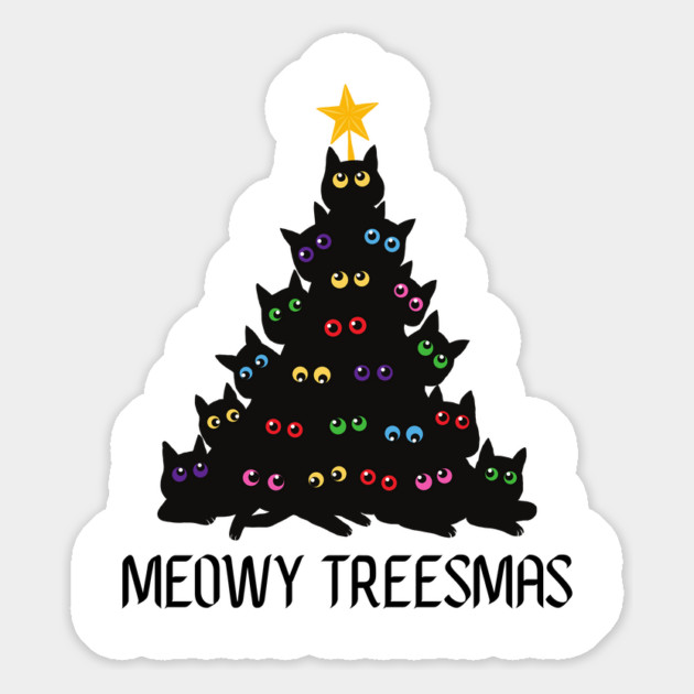 Christmas-Cat Magnet by Creatifly Graphic Tees